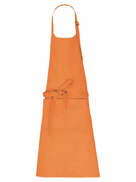 DELANTAL LARGO CON PETO ORGANICO